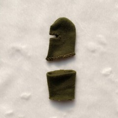 Handmade 1/12 Scale Balaclava Hat Face Mask Scarves For 6″ CrazyFigure Accessory