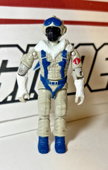 GI Joe Snow Serpent 1985 v1 *100% COMPLETE w/Card, Near Mint! Cobra Vintage ARAH