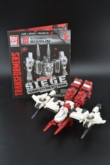 Transformers Generations Titan Metroplex with Slammer, Sixgun & Unique Toys set