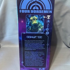 Sskurge Dragon Cosmic Legions Action Figure Four Horseman MOC Mythic Lizard Box