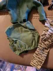 Vintage GI JOE Accessories Lot Boots, Jungle, Goggle, Knives, Guns, Etc