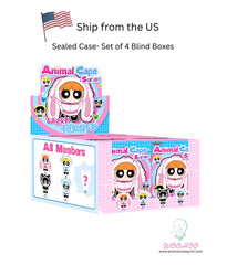 💡 TOPTOY x The Powerpuff Girls Animal Cape Series Vinyl Plush Blind Box Toy