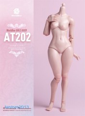 Worldbox 1:6 AT202 Pale Skin Plump Hip 12 inch Female Action Figure Body Toys