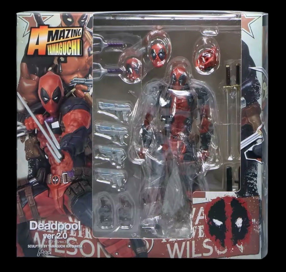 New Amazing Yamaguchi Katsuhisa Deadpool Ver 2.0 Series No. 025 Spider-Man