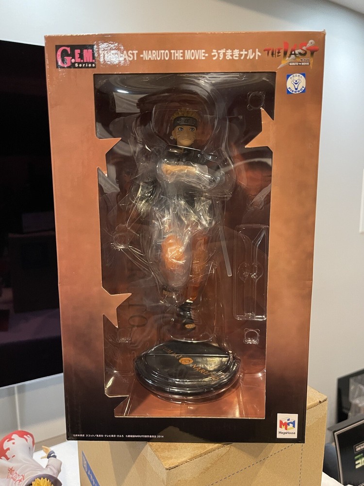 Megahouse G.E.M. THE LAST -NARUTO THE MOVIE- Naruto Uzumaki Figure Open Box New