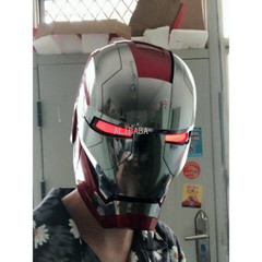 Autoking Iron Man MK5 Helmet 1:1/ Stand Voice-Controlled Wearable Cosplay Prop