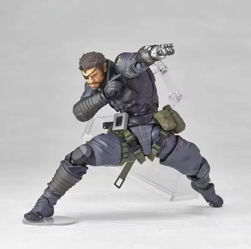 15CM Metal Gear Solid V Snake Action Figure PVC Model Collectible Toy