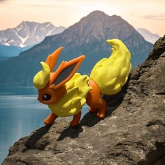 Pokemon Eeveelution Collectible Display Figure Set of 9 – Eevee, Umbreon, & More