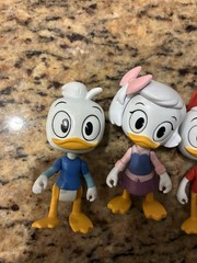 DISNEY DUCKTALES FIGURE LOT HUEY DEWEY LOUIE WEBBY