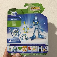 Sonic 35th Anniversary Chaos with Chao 4.75″ Figure w 13 Points of Articulation