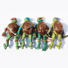 4 Pcs Movie Teenage Mutant Ninja Turtles Classic Collection TMNT Action Figures
