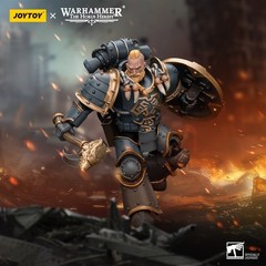 1PCS JOYTOY Warhammer 40K 1/18 Action Figure Space Wolves Grey Slayer Pack Mode