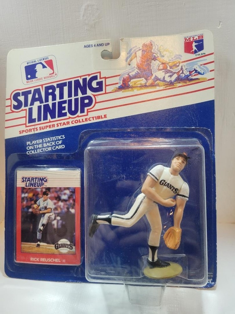 1988 Kenner Starting Lineup SLU RICK REUSCHEL PITTSBURGH NIP FREE SHIPPING