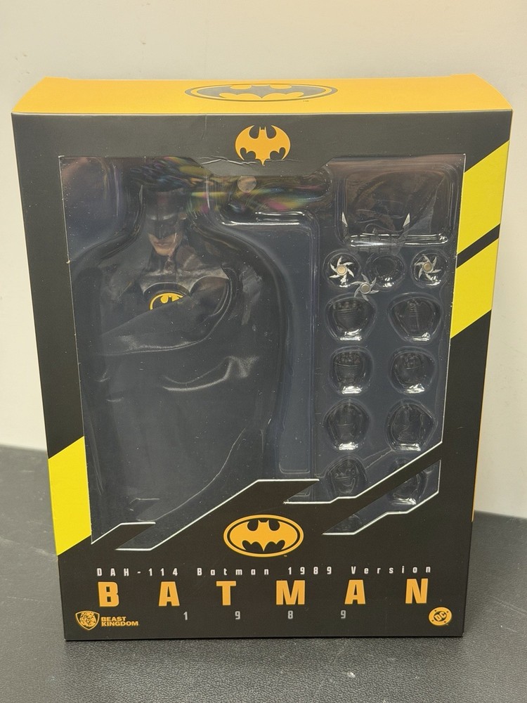 Beast Kingdom – Batman 1989: BATMAN (Michael Keaton) Action Figure NIB