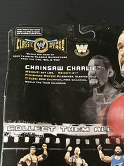 WWE Classic Superstars Chainsaw Charlie Terry Funk Signed Autographed Wrestling
