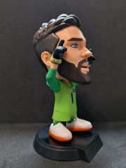 ZURU Ballers Alisson Becker Brazil Goalkeeper Figure w/ Card Ball & Goal FIFA