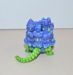 Designer Resin Toy SHELL SHOCK Action Figure CASTLE TERRORPIN Rare Limited Run