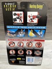 BATMAN & ROBIN VTG. HARLEY QUINN W/Knockout Punching Glove & Trick Pistol 97