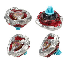 Burst Beyblade BX-31 Tyranno Beat Red Silver Spinning Top Toy Gyro / Launcher