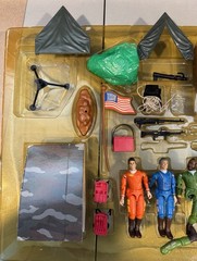 Vintage 1983 Galoob A Team Combat Headquarters Set With Box Incomplete Rare