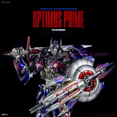 Perfect Threezero Premium The Last Knight Optimus Prime Deluxe Edition 19in