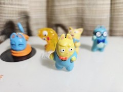 Hasbro Lost Kitties Mini Figures Lot Of 5 Munch, Gladys, Professor & More.