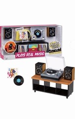 MGA’s Miniverse Real Music Record Player Mini Collectibles Mini Playable Record