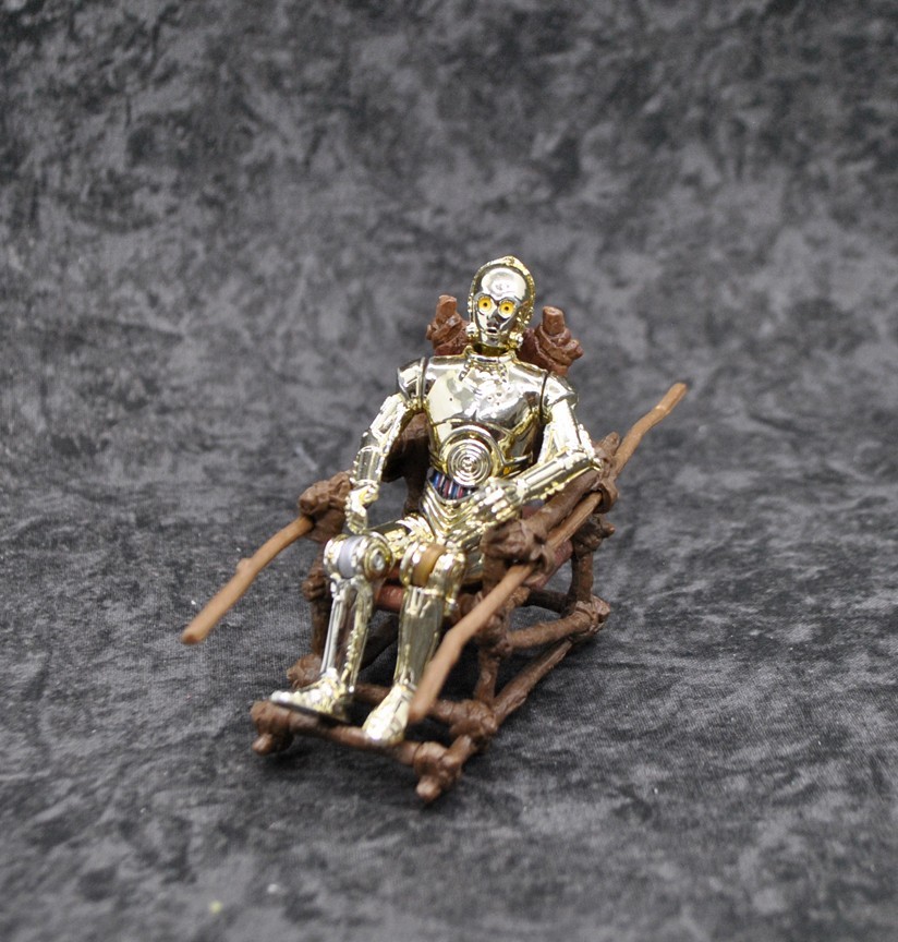 C3PO ewok throne Star Wars the saga collection #42 3.75″ figure
