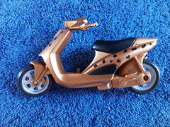 Wow Action Girls! HTF Scooter Motor Bike Cycle Accessory Toy Vtg Lanard 1999
