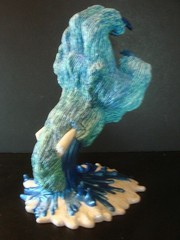 YETI HAND Custom Kidrobot Santa Cruz Skateboards Screaming Hand Figure