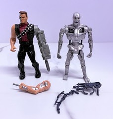 Terminator 2 T-2 KennerTechno Punch And Power Arm Terminator Loose
