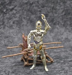 C3PO ewok throne Star Wars the saga collection #42 3.75″ figure