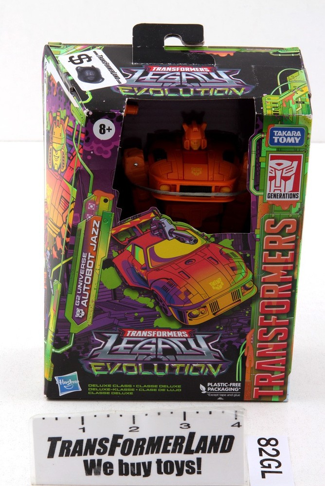 Transformers Legacy Evolution Deluxe G2 Jazz Toxitron Sealed MISB NEW