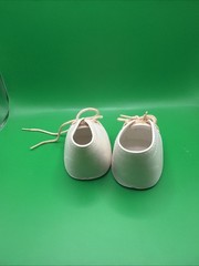 (1) Pair #2 Cabbage Patch Kids Doll Shoes With LACES – Fits 14″ to 16″ Dolls