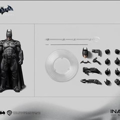 INART Batman Arkham Origins Batman 1/12 Action Figure Collection Model Toy New