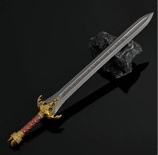 1/12 Medieval Sword Excalibur ModelFor Conan 6” Action Figure Custom 4.72”
