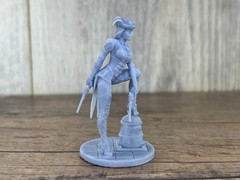 Steampunk Headhunter Action table figurine. 60mm Resin Figure