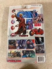 2000 Shotaro Kaneda, tetusuo, and motorcycle Akira Figures McFarlane new in box