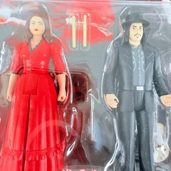 Super7 The White Stripes Get Behind Me Satan ReAction Figures Jack & Meg White