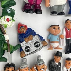 RARE Homies Figures Bundle Lot Set Of 200+ Pieces (SEE ALL PHOTOS)
