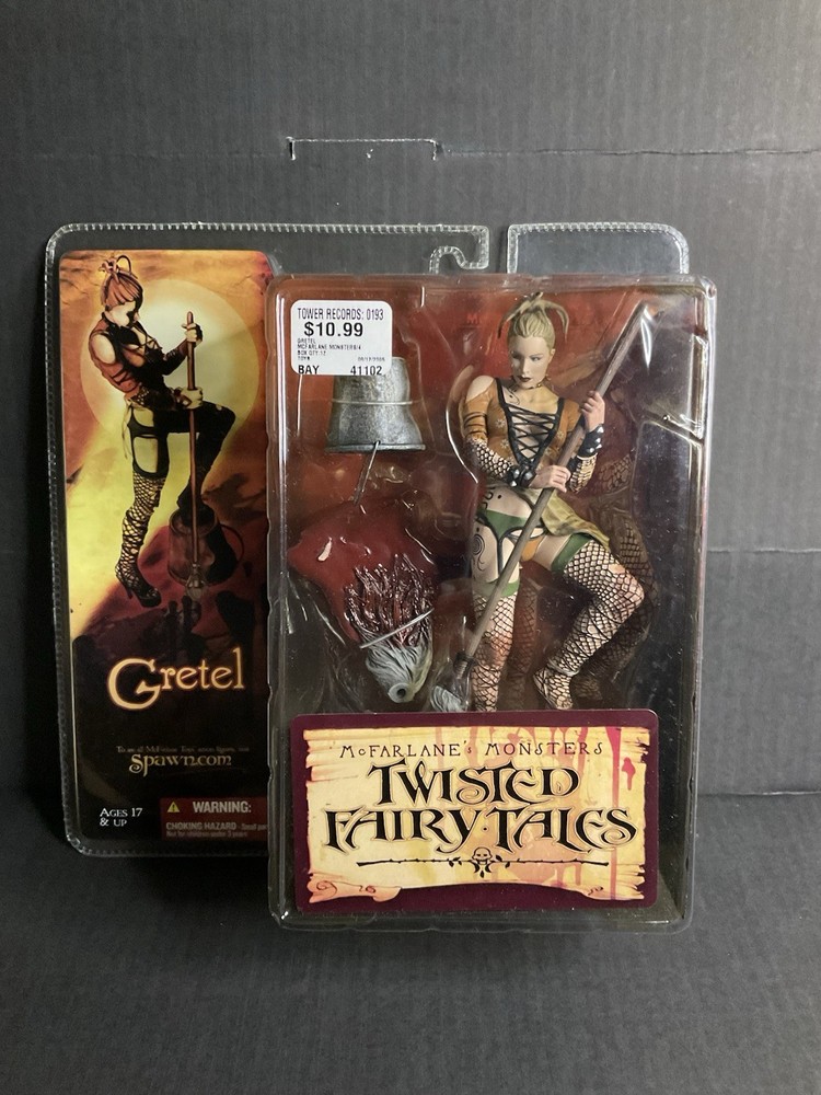 2005 MCFARLANE MONSTERS GRETEL TWISTED FAIRY TALES ACTION FIGURE SEALED