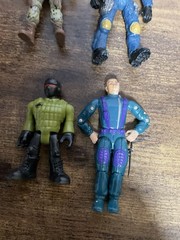 Lot of (4) Army Guys Mixed Years Action Figures