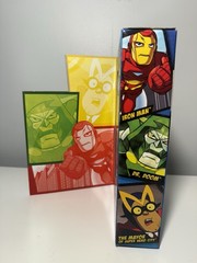 SDCC 2010 SUPER HERO SQUAD SHOW 3PACK – The Mayor (Stan Lee) Dr Doom Iron Man