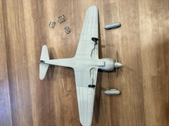 1:18 Kawasaki Ki-100 “Tony” Radial Engine Model Kit-Disassembled and Unpainted