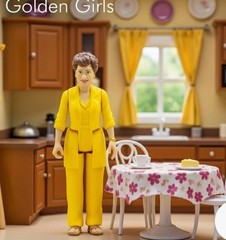 The Golden Girls Blanche Devereaux 3.75-Inch Retro Action Figure