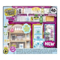 MGA’s Miniverse Make It Mini Spa Multipack 40+ Pieces Mini Wood Shelf NEW