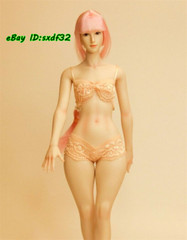 1:6 UANDD Small Bust OB Normal Skin NO Finger Bone 12″ Female Action Figure Body