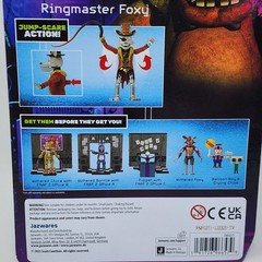 Five Nights at Freddy’s Ringmaster Foxy Action Figure Jazwares FNAF, A