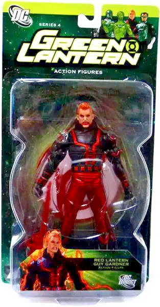 DC Direct Green Lantern Series 4 Red Lantern Guy Gardner Action Figure NEW