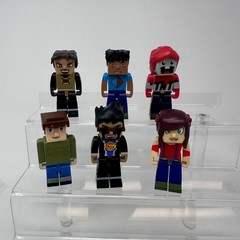 Jazwares Tube Heroes Figures Lot Captainsparklez Vikkstar123 TNT More Set Of 6